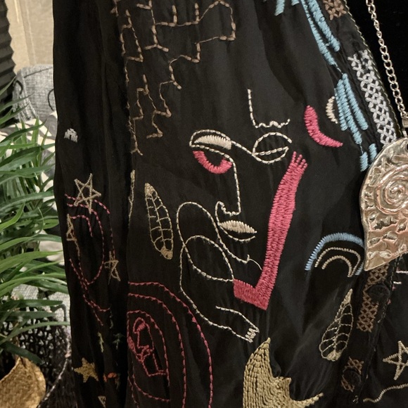 Johnny Was Biya Picassa ( Storybook) Shirt S - Picture 4 of 16